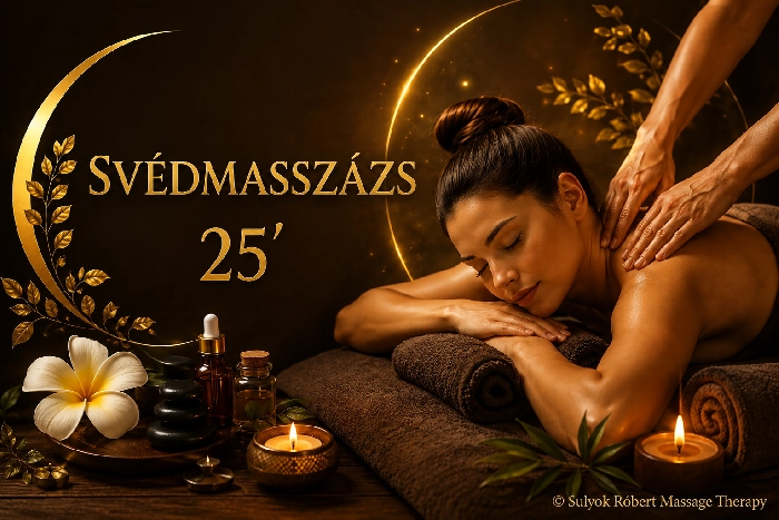 Masszázs 25’ – 25 perc